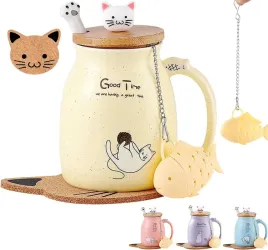 zestaw-kubek-z-kotem-kot-lyzka-podkladka-sitko-z-herbata-porcelanowy-380ml