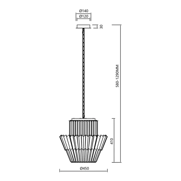 zyrandol-donna-chrome-9xe14-dlugosc-wysokosc-129-cm