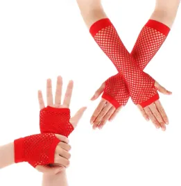 rekawiczki-kabaretkowe-czerwone-zestaw-rekawiczek-siatkowych-siatkowe