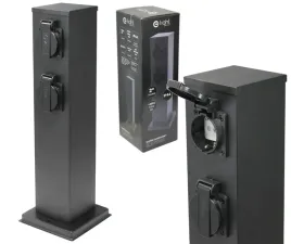 milagro-slupek-ogrodowy-electric-40cm-2-gniazda-eko0432