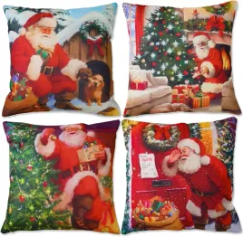 4x-poszewki-swiateczne-45x45cm-dekoracyjne-poduszki-mikolaj-swieta-vintage