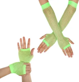 rekawiczki-kabaretkowe-zielone-zestaw-rekawiczek-siatkowych-siatkowe