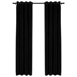 vidaxl-zaslony-stylizowane-na-lniane-2-szt-czarne-140x225-cm