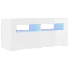 vidaxl-szafka-tv-z-oswietleniem-led-wysoki-polysk-biala-90x35x40-cm