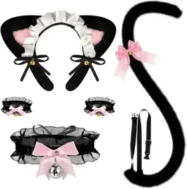 zestaw-cosplay-kota-uszy-ogon-choker-lapki-przebranie-akcesoria-halloween