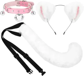 zestaw-kostium-kot-uszy-ogon-choker-opaska-cosplay-przebranie-halloween