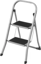 drabina-2-stopniowa-drabinka-dwupoziomowa-nosnosc-150kg-metalowa-szara