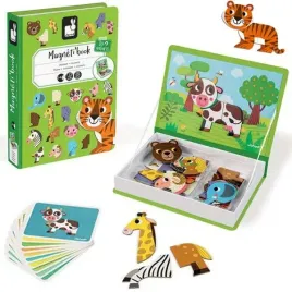 janod-magnetibook-ukladanka-magnetyczna-zwierzeta-magnesy-ilustrowane-wzory