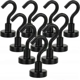 magnesy-neodymowe-x10-haczyki-magnetyczne-5kg-haki-z-magnesem-neodymowym