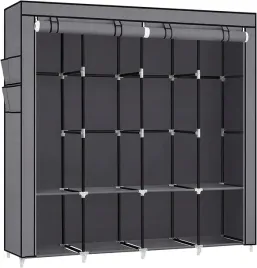 szafa-na-ubrania-z-materialu-szara-duza-170cm-dom-garderoba-szafka-do-domu