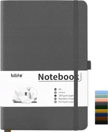 notatnik-a5-200-stron-100-g-m-dziennik-w-kropki-twarda-okladka-szary