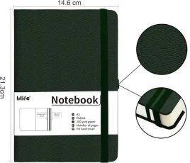 notatnik-a5-360-stron-100-g-m-dziennik-w-kratke-twarda-okladka-zielony
