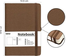 notatnik-a5-360-stron-100-g-m-dziennik-w-kratke-twarda-okladka-brazowy