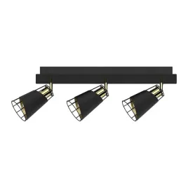 lampa-plafon-reflektorki-rick-3xe14-czarny-milagro