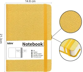 notatnik-a5-360-stron-100-g-m-dziennik-w-kratke-twarda-okladka-zolty