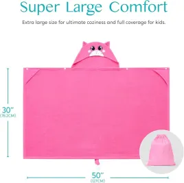 recznik-kapielowy-dzieciecy-z-kapturem-bawelna-na-plaze-basen-dla-dzieci