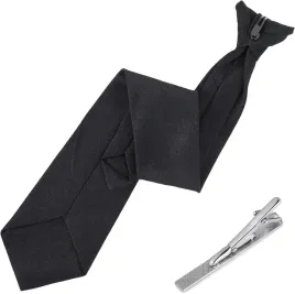 czarny-krawat-50cm-spinka-klips-do-krawatu-elegancki-zestaw-dla-mezczyzn