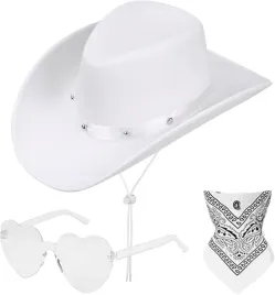kapelusz-kowbojski-z-cekinami-okulary-szalik-zestaw-biale-nakrycie-glowy