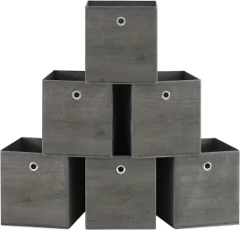 6-x-zestaw-kostki-organizery-do-przechowywania-26x26x28-cm-skladane-szare