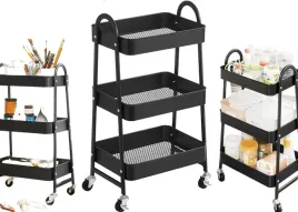 wozek-kuchenny-na-kolkach-3-poziomy-czarny-solidny-latwy-montaz