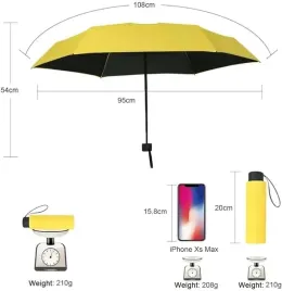 parasol-zolty-skladany-lekka-mini-parasolka-kompaktowa-ochrona-upf-greater50