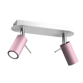 milagro-lampa-sufitowa-preston-pink-white-gu10