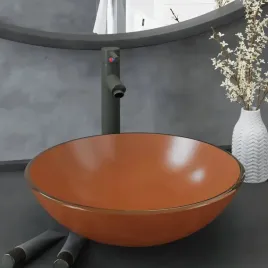 vidaxl-umywalka-lazienkowa-z-kranem-i-korkiem-braz-szklo-hartowane