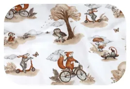 ega-kids-pieluszka-otulacz-muslinowy-120-x-120-cm-lisek-na-rowerze-pielucha