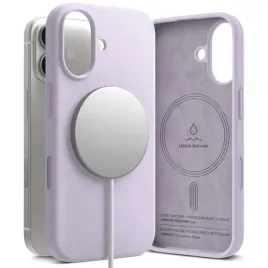 etui-ringke-silicone-magnetic-magsafe-do-apple-iphone-17-light-purple