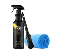 k2-purio-pro-1l-zestaw-do-czyszczenia-plastikow-wnetrza-mikrofibra-pedzelek