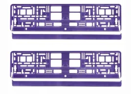 ramka-pod-tablice-rejestracyjna-fioletowa-metalizowana-zestaw-ramki-2-szt