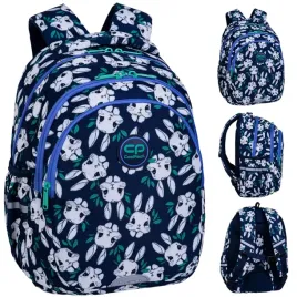 coolpack-jerry-plecak-szkolny-trzykomorowy-bunnyland-odblaski-gwizdek