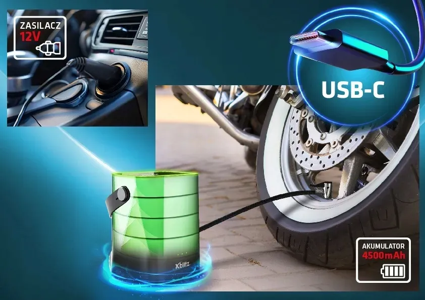 xblitz-airboost-przenosny-kompresor-samochodowy-bezprzewodowa-pompka