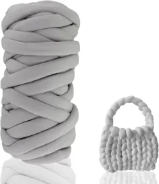 gruba-wloczka-do-rekodziela-wloczka-500g-diy-wloczka-szara-przedza