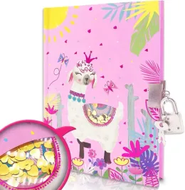 pamietnik-dziennik-dla-dzieci-z-zamkiem-alpaka-w-linie-18-x-13-cm-cekiny