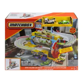 matchbox-zestaw-myjnia-turbo-cyclon-z-autem-corvette-i-laweta-w-skali-1-64