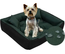 legowisko-dla-psa-kota-poslanie-kanapa-kojec-wodoodporne-zielone-55x45-cm