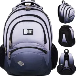 majewski-plecak-4-komorowy-stright-bp-05-grey-ombre-4-komory