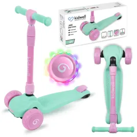 kidwell-hulajnoga-trojkolowa-dla-dziewczynki-balansowa-kola-led-abec-7