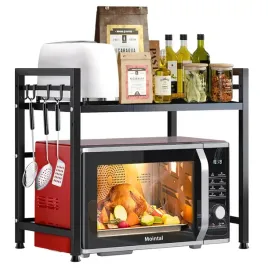 szafka-na-mikrofale-polka-mikrofalowa-stalowa-czarna-2-poziomy-8-hakow-50kg