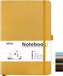 notatnik-a5-200-stron-100-g-m-dziennik-w-kropki-twarda-okladka-zolty