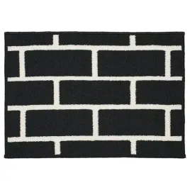 ikea-vandplats-wycieraczka-czarny-wzor-cegiel-40x60-cm