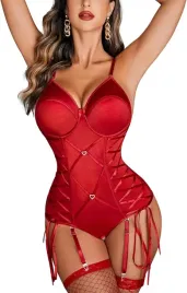 seksowny-gorset-czerwone-body-dla-kobiet-bielizna-nocna-seksi-top-m