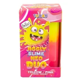 tuban-jiggly-slime-neo-duo-masa-plastyczna-elastyczna-430-g-zolto-rozowy