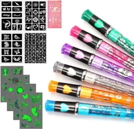 zestaw-pisakow-do-tatuazy-6x-pisakow-4-arkusze-tatuazy-5-szablonow