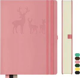 notatnik-b5-300-stron-100-g-m-dziennik-w-linie-twarda-okladka-rozowy