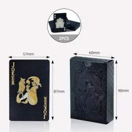 karty-do-pokera-108-zestaw-kart-do-pokera-czarne-karty-wodoodporne-swiecace