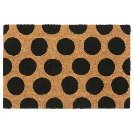 ikea-tagfordon-wycieraczka-czarny-wzor-w-kropki-40x60-cm