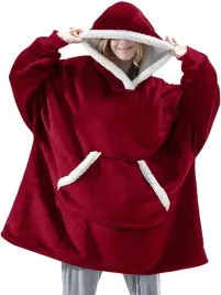 bluza-koc-kocobluza-ciepla-dla-doroslych-sherpa-oversize-czerwona-kieszenie