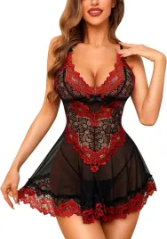 seksowna-bielizna-nocna-czerwona-dla-kobiet-stringi-koronkowe-rozmiar-l